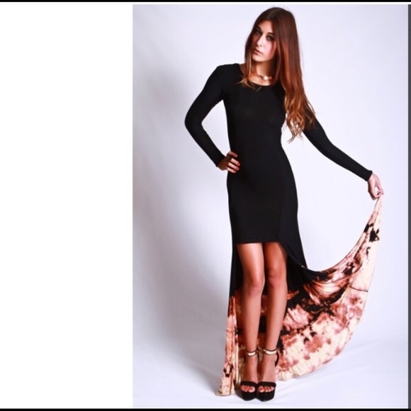 NWT Castles Couture Fire Maxi Bodycon Dress Size M - Picture 3 of 11